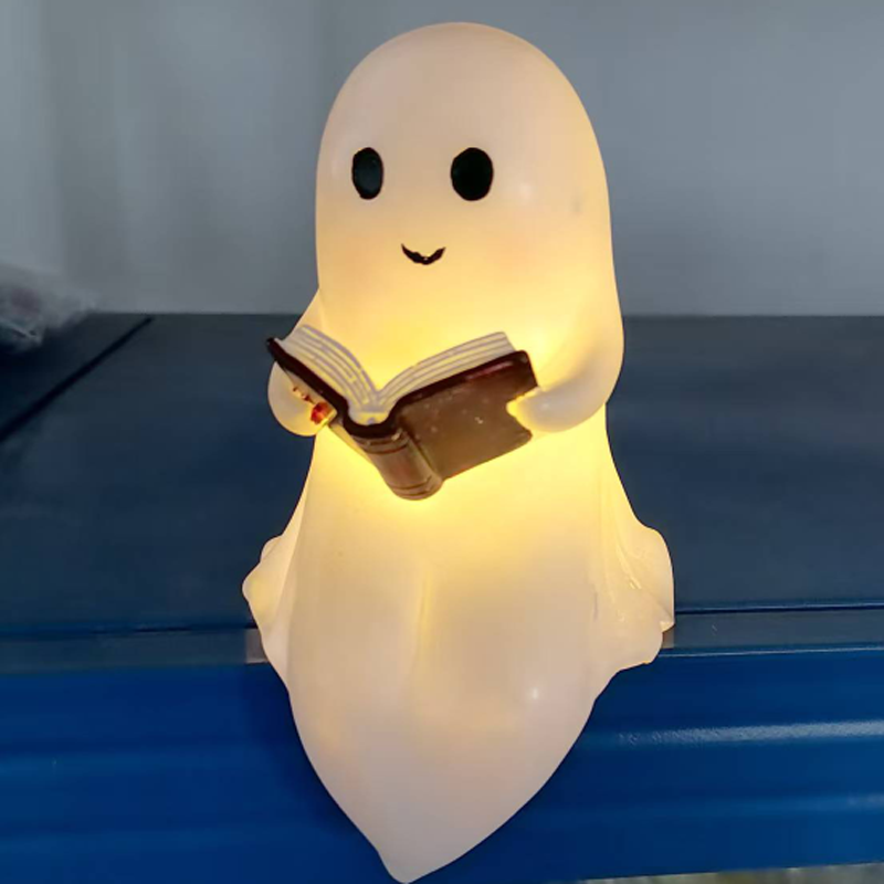 Resin Art Book - Nieuwe Leuke Ghost Leesboek Lamp Leuke