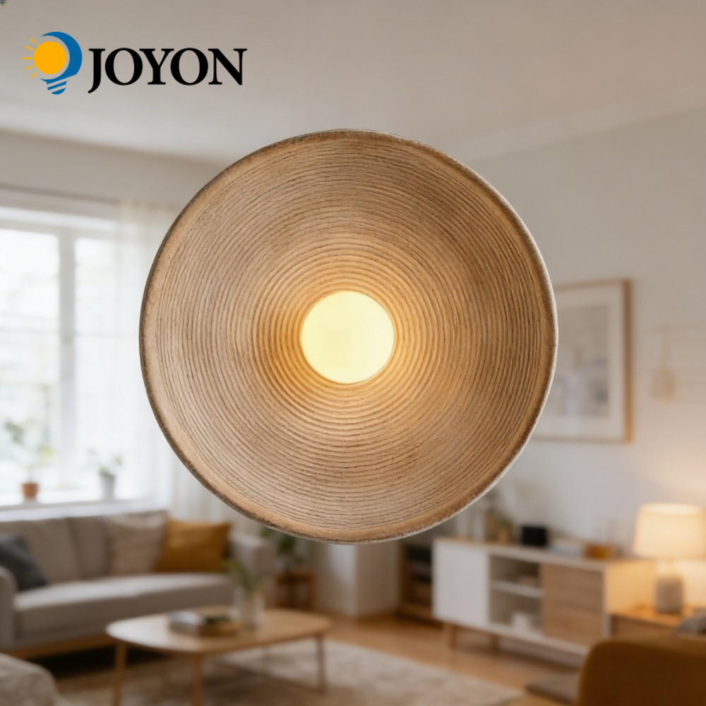 Resin Art On Wood - JOYON Wabi Sabi Ronde Wandlamp voor