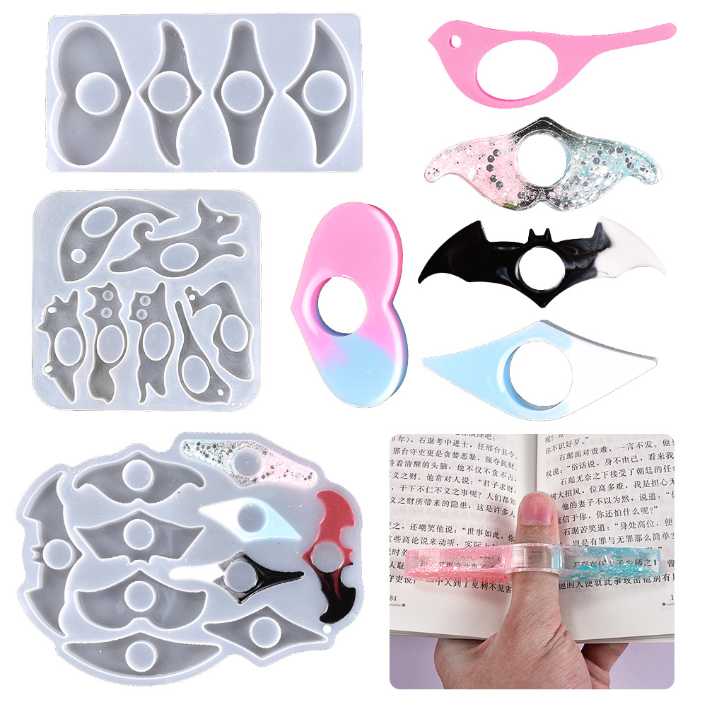 Resin Art Book - Diy Kristallen Spiegel Siliconen Mal Multi-Stijl