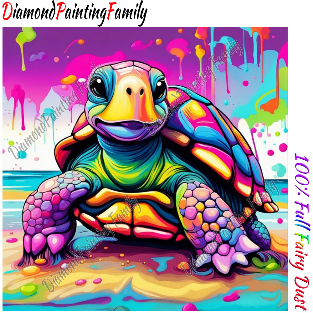 Resin Art Kits - Diamond Painting Familie Volledige Fee Stof