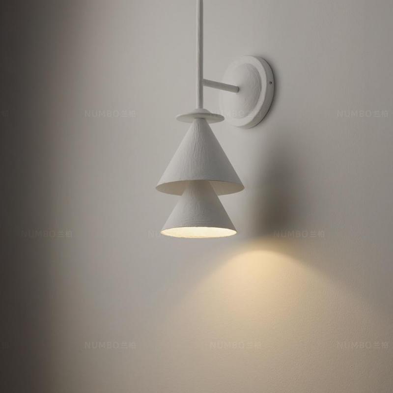 Resin Art Gallery - Kunstgalerie veranda deco LED Trechterwandlamp binnen