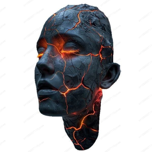 Resin Art Gallery - Harskunst 'Broken Soul' - Gefragmenteerde sculptuur,