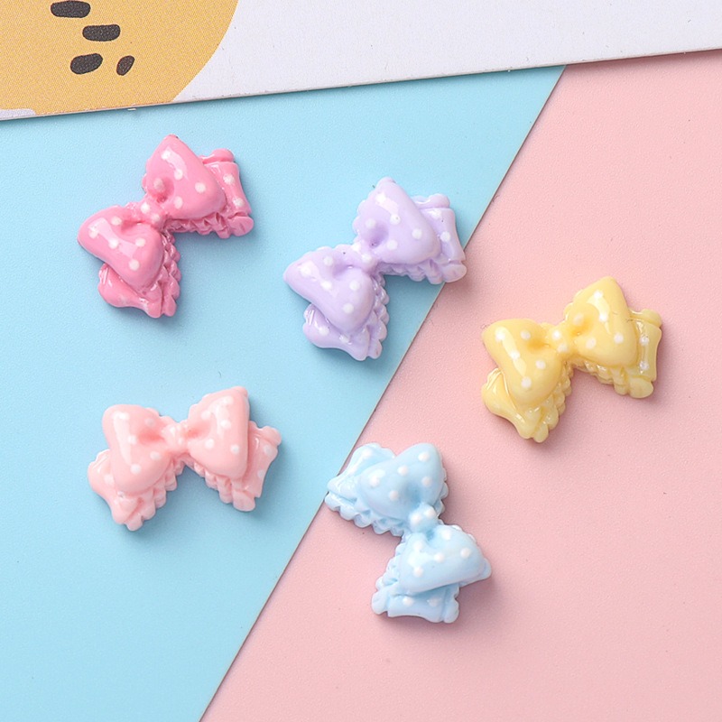 Resin Art Phone Case - 7 Kleuren Mini Boogjes Hars Charms