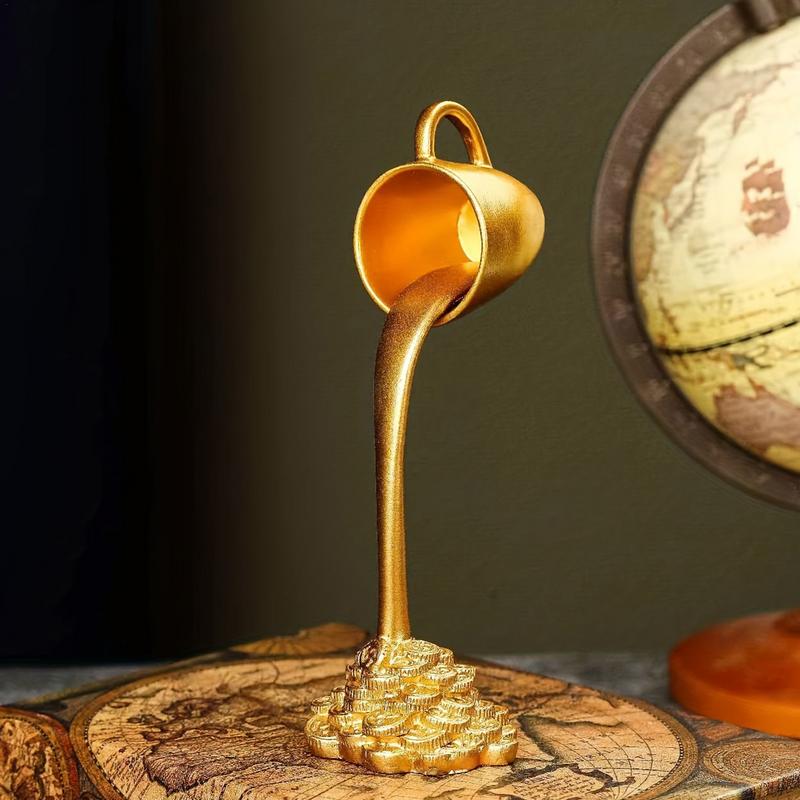 Creatieve drijvende koffiekop  - Resin Art Pouring recensie en prijs