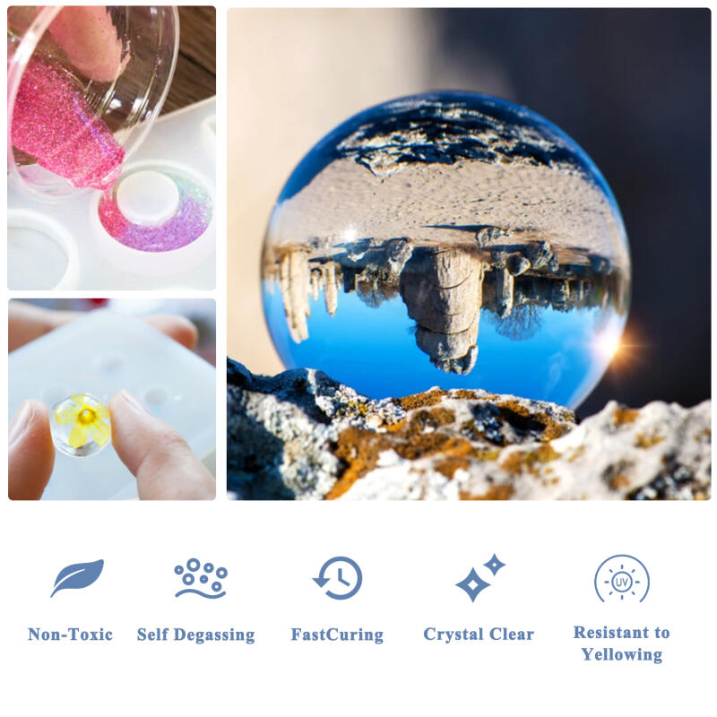 200g/250g/500g UV-hars harde l - Resin Art Acrylic recensie en prijs