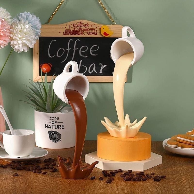 3D Koffiekop Kunst Sculptuur K - Resin Art Pouring recensie en prijs