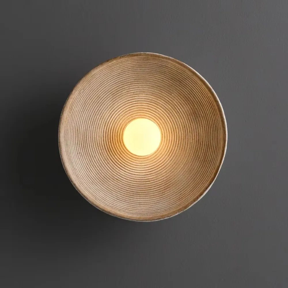 JOYON Wabi Sabi Ronde Wandlamp - Resin Art On Wood recensie en prijs