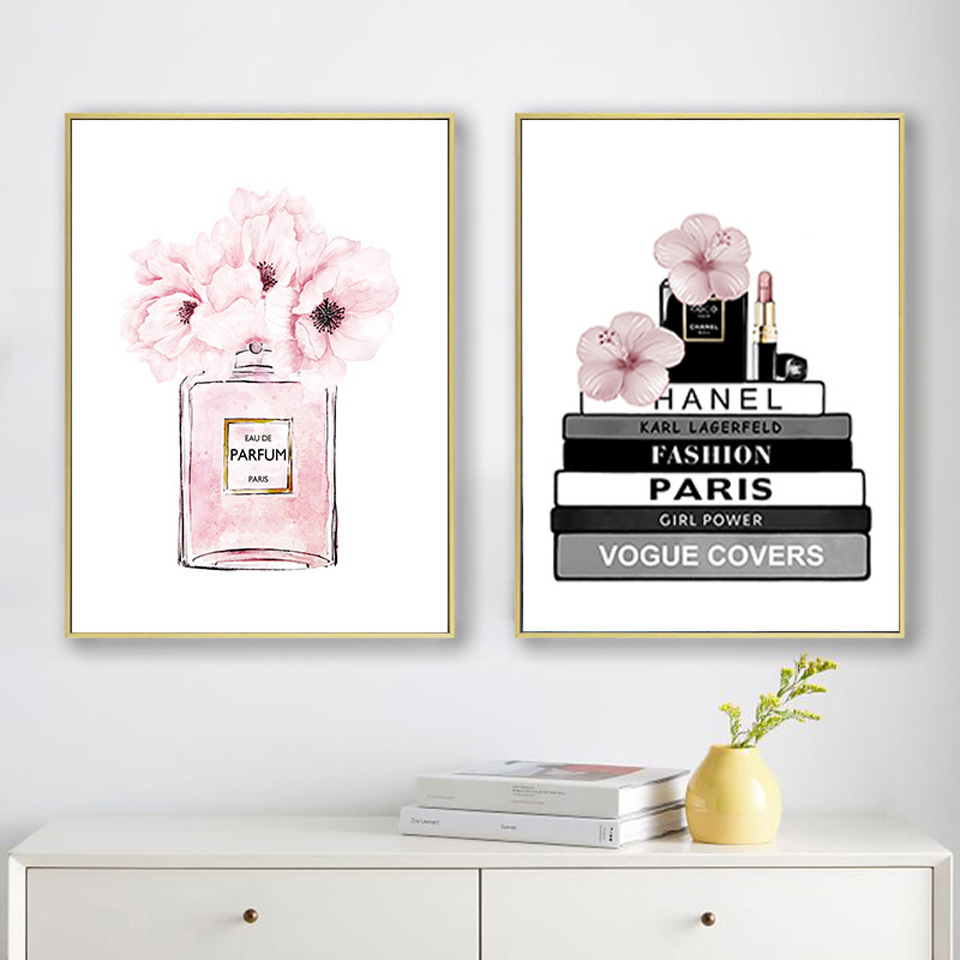 Bloem Parfum Fles Mode Boek Di - Resin Art Book recensie en prijs