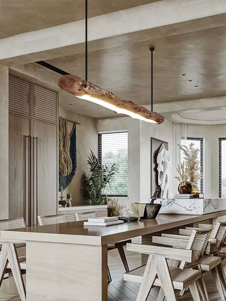 LED Houten Hanglampen Hars Ges - Resin Art On Wood recensie en prijs