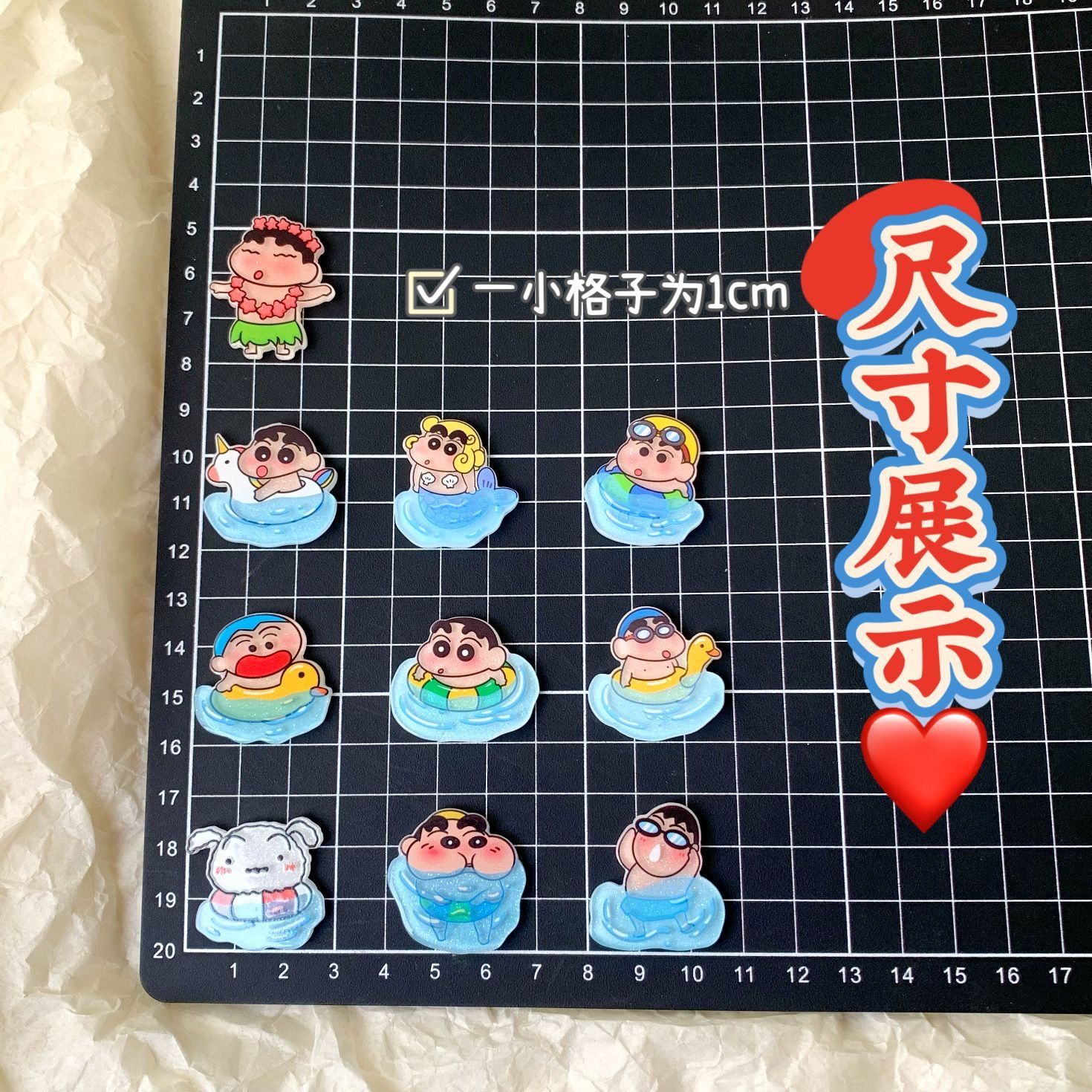 Crayon Shin-chan hars accessoi - Resin Art Phone Case recensie en prijs