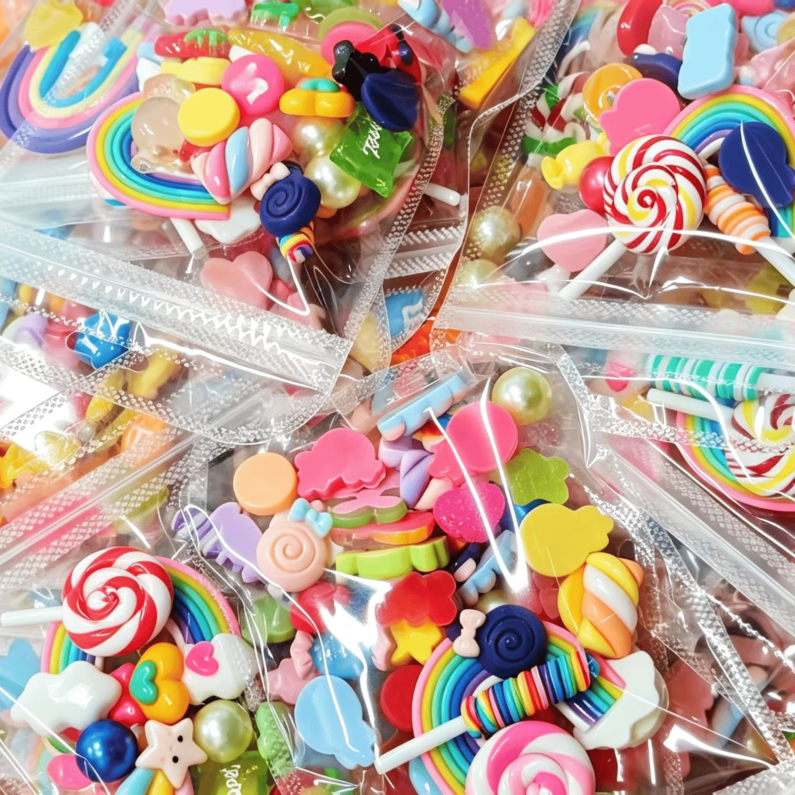 50 stuks gemengde zoete snoepj - Resin Art Phone Case recensie en prijs