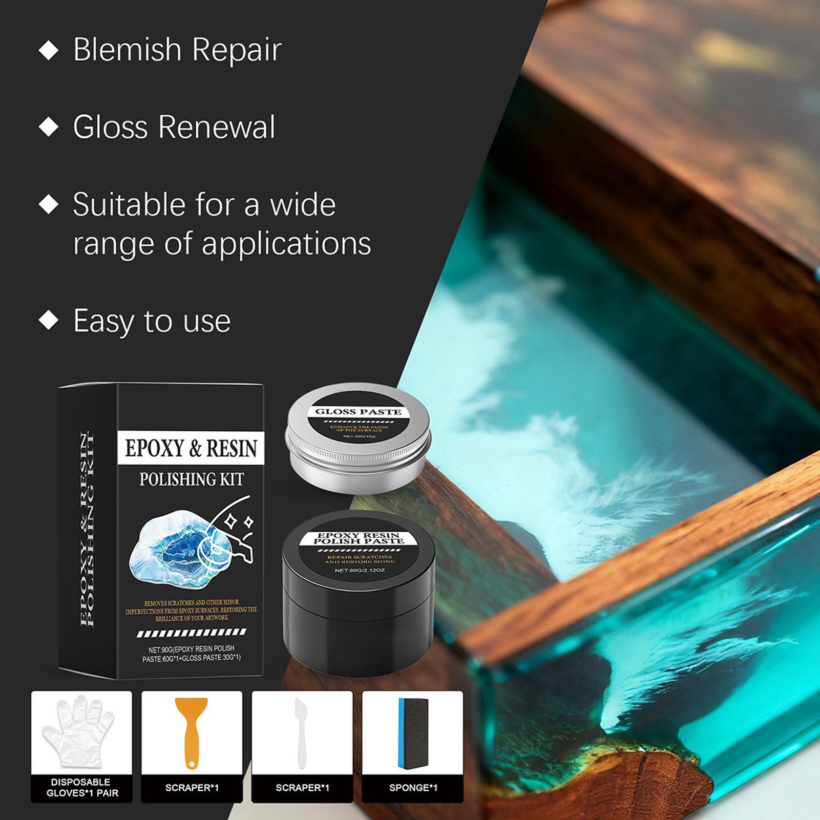 Epoxyhars Polijstset - Romige  - Resin Art Kits recensie en prijs