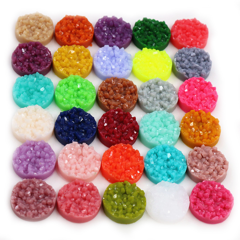 40pcs Hars Druzy Cabochons Dom - Resin Art Love recensie en prijs