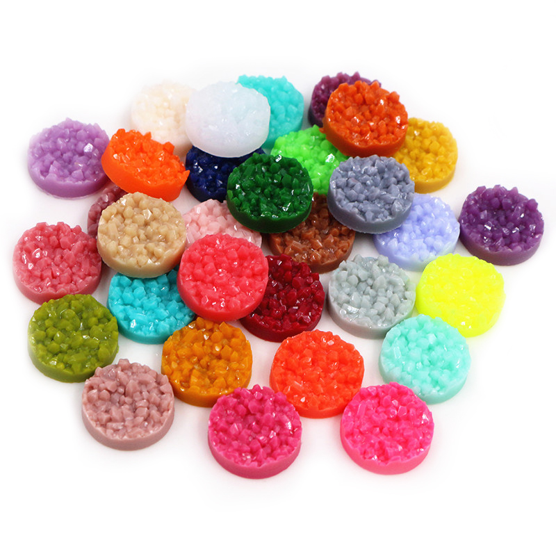40pcs Hars Druzy Cabochons Dom - Resin Art Love recensie en prijs