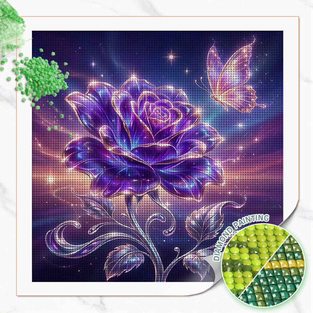 Huacan volledige vierkante ron - Resin Art Of Rose recensie en prijs