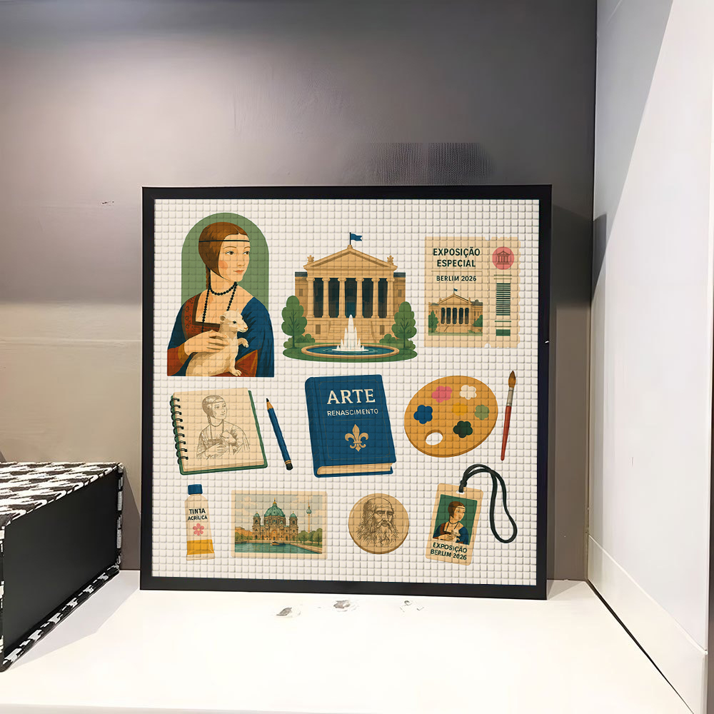 1-delige frameloze Diamond Pai - Resin Art Gallery recensie en prijs