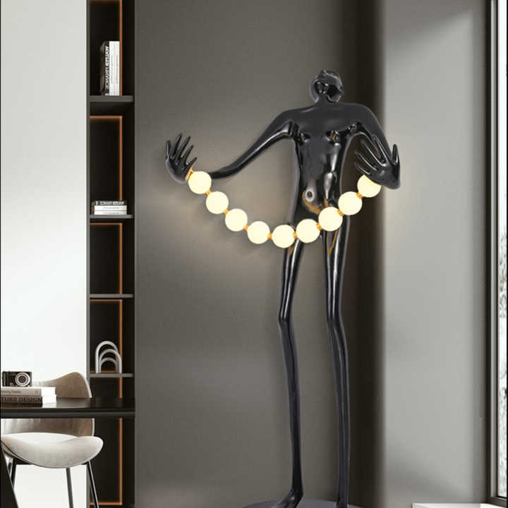 Standbeeldfiguur vloerlamp Art - Resin Art Gallery recensie en prijs