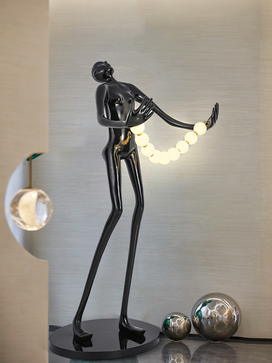 Standbeeldfiguur vloerlamp Art - Resin Art Gallery recensie en prijs