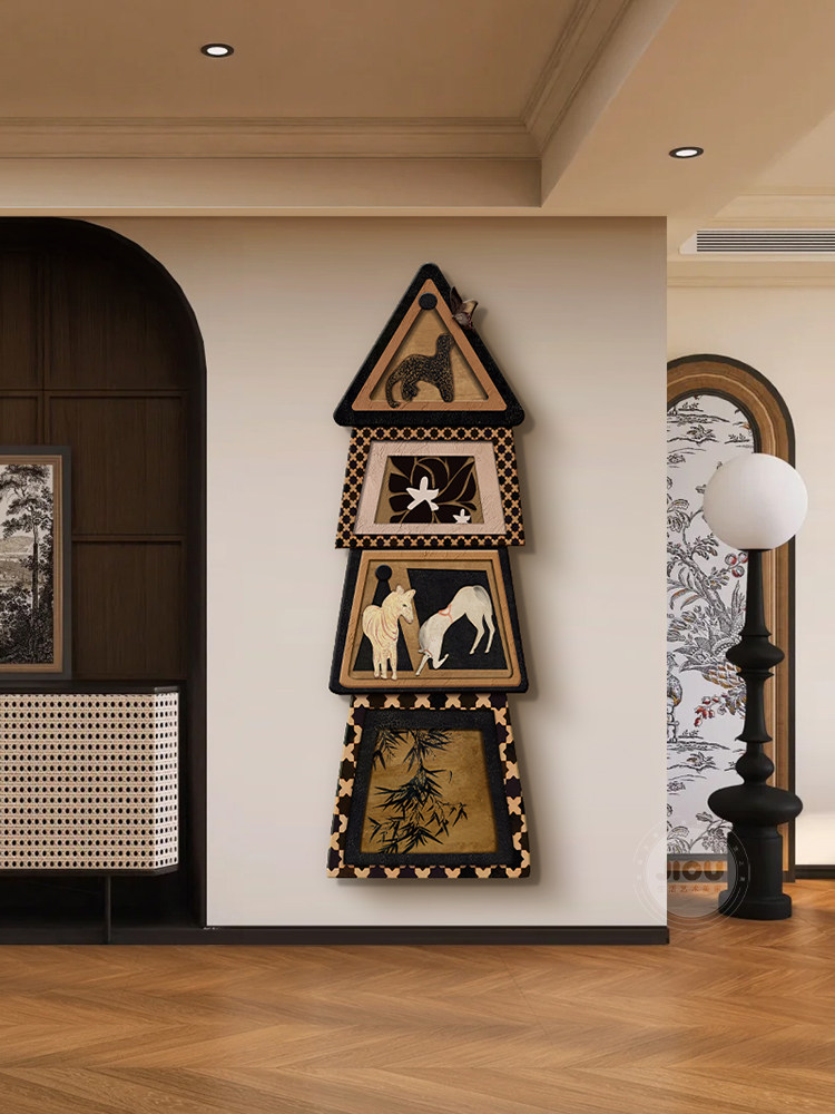Medaille Art Deco entreehal de - Resin Art On Wood recensie en prijs