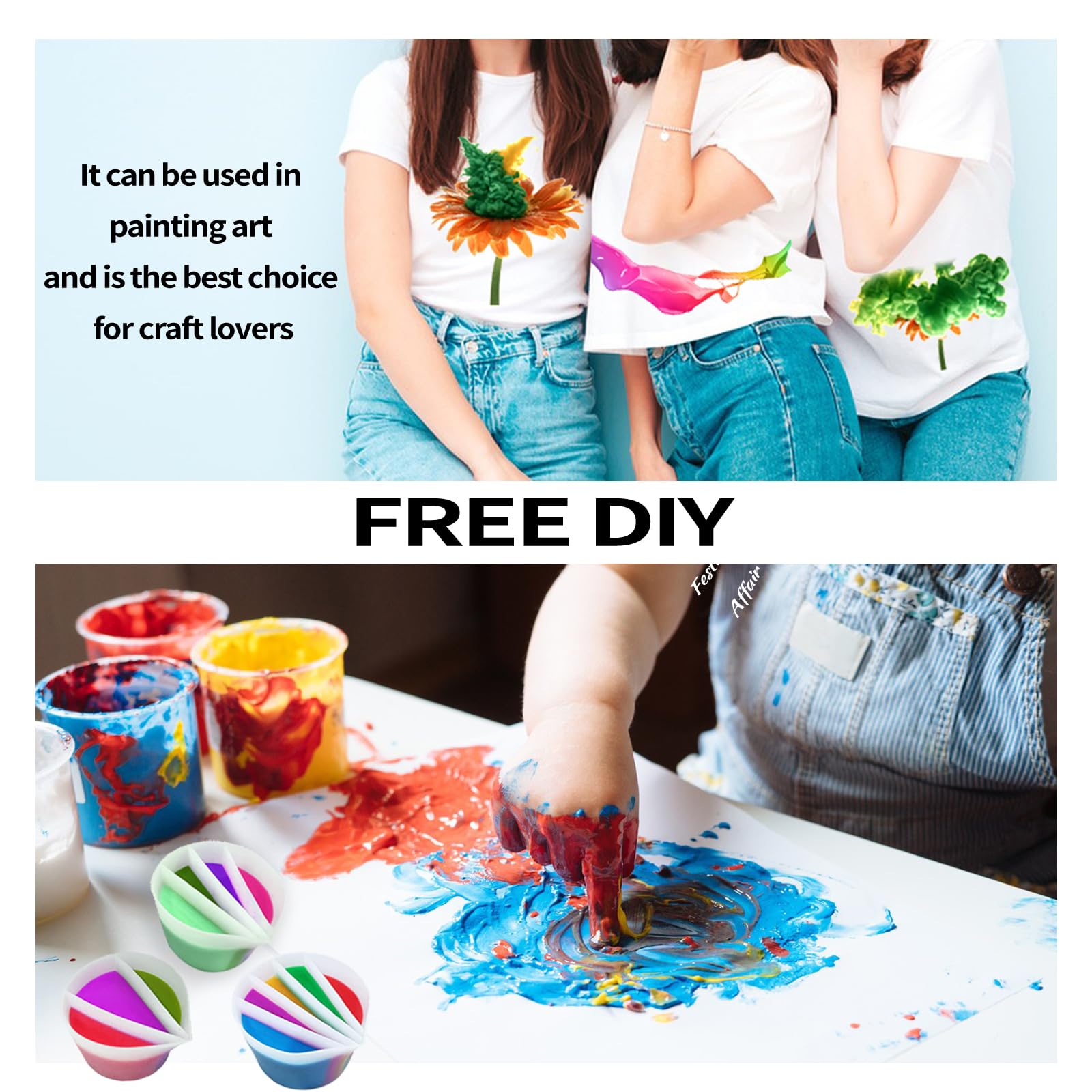 Split Cup Voor Verf Gieten Her - Resin Art Pouring recensie en prijs