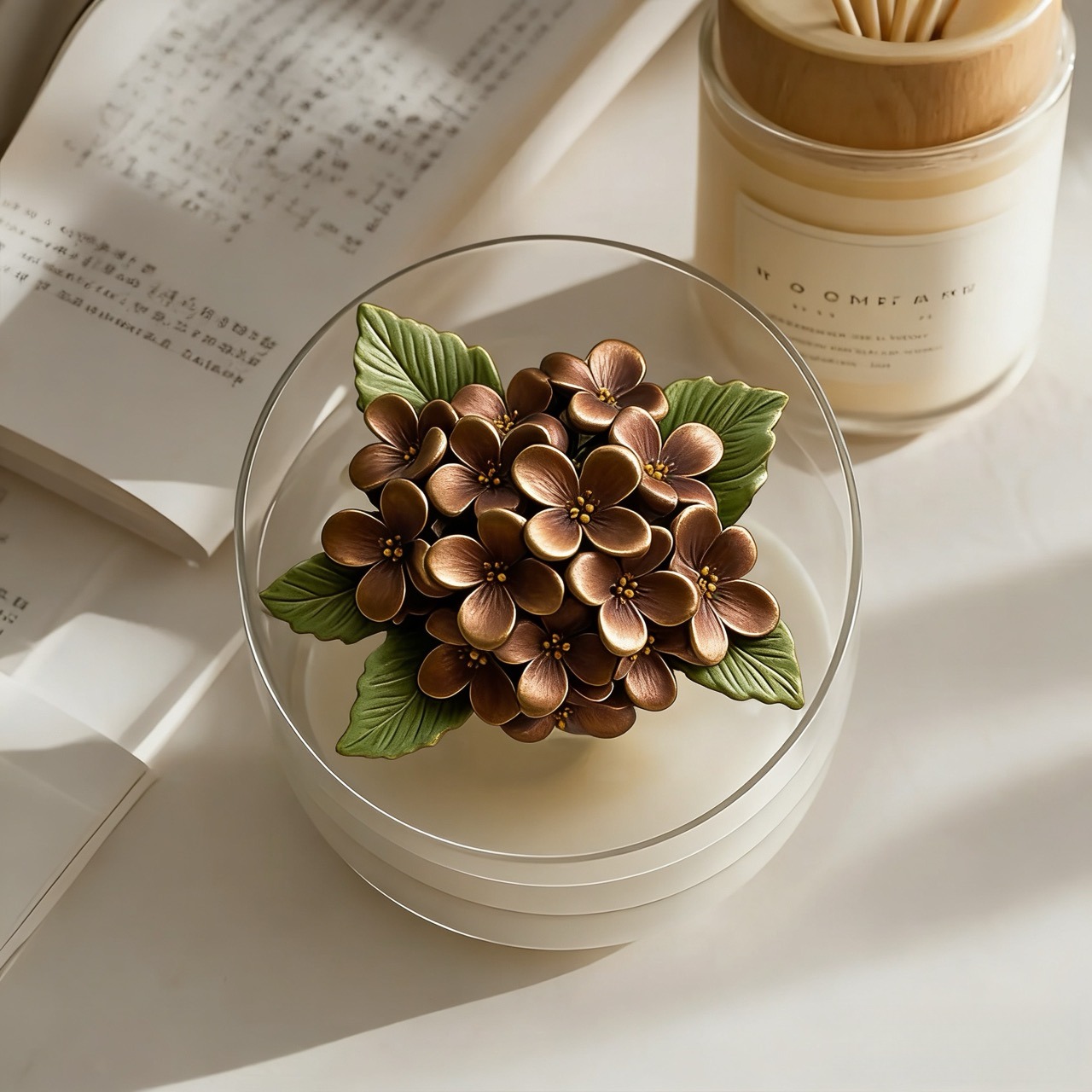 2-delige 3D Rose Lilac Flower  - Resin Art Of Rose recensie en prijs