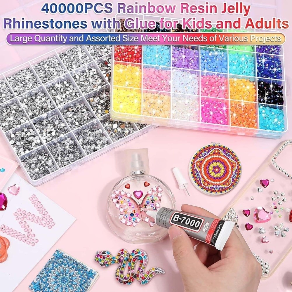 Hete Multicolor Resin Strass S - Resin Art Workshop recensie en prijs
