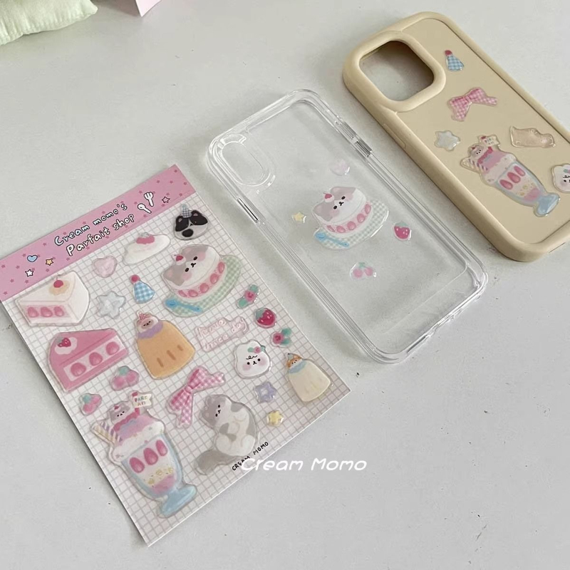 Leuke Cartoon Sweety Cat Jelly - Resin Art Phone Case recensie en prijs