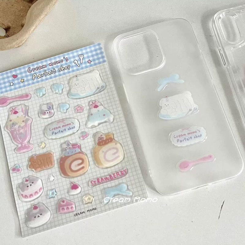 Leuke Cartoon Sweety Cat Jelly - Resin Art Phone Case recensie en prijs