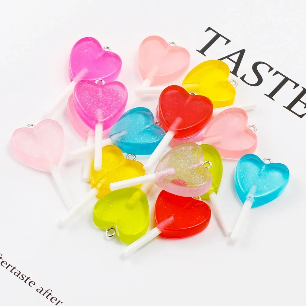 10 stuks Kawaii Glanzende Hart - Resin Art Love recensie en prijs