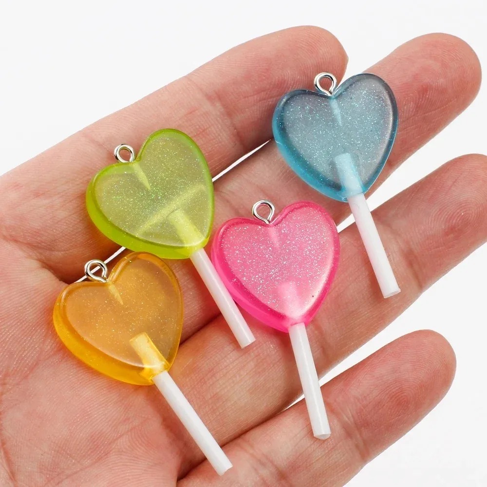 10 stuks Kawaii Glanzende Hart - Resin Art Love recensie en prijs