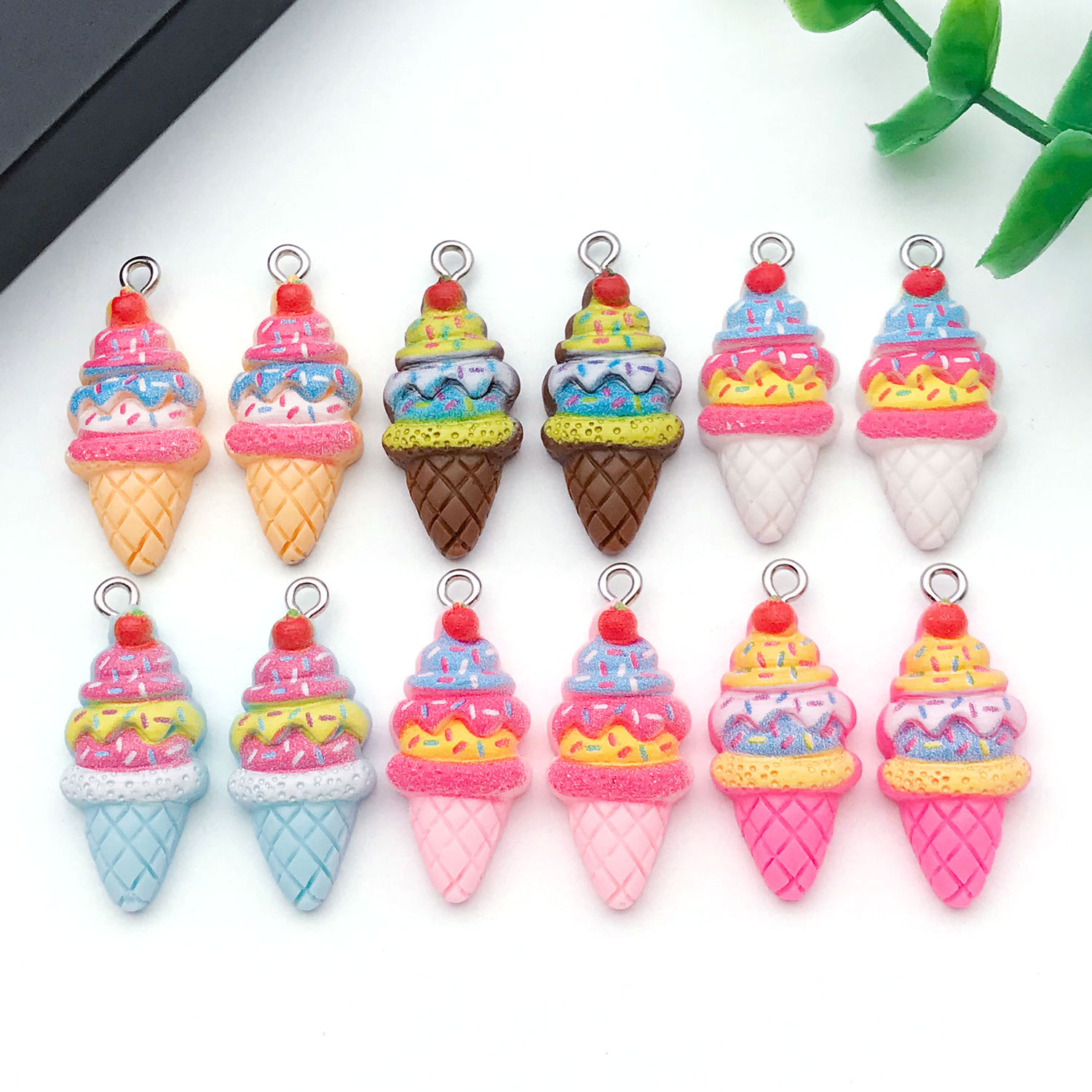 5/12 stuks hars aardbei-ijs ha - Resin Art Bracelet recensie en prijs