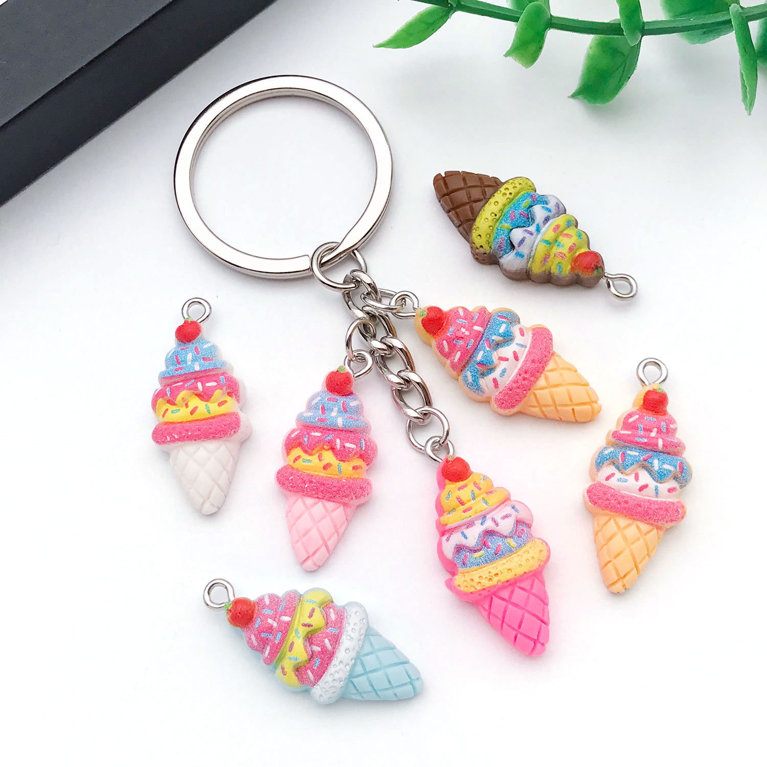 5/12 stuks hars aardbei-ijs ha - Resin Art Bracelet recensie en prijs