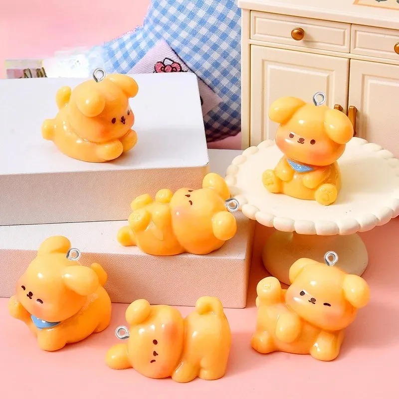 10 stuks schattige cartoon hon - Resin Art Acrylic recensie en prijs