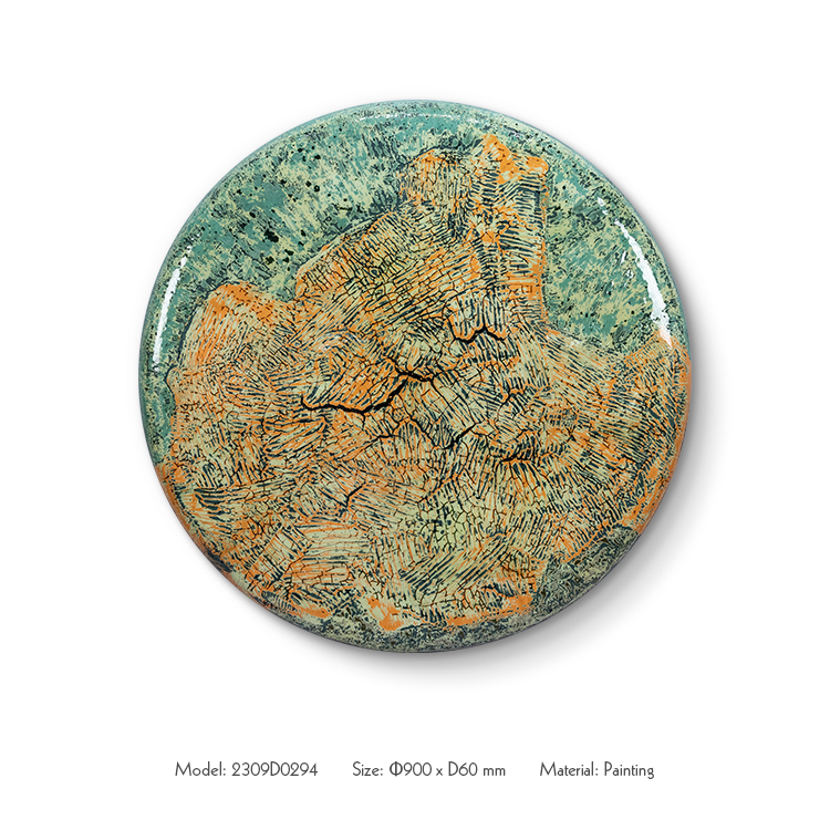 Modern groot abstract handgesc - Resin Art On Wood recensie en prijs