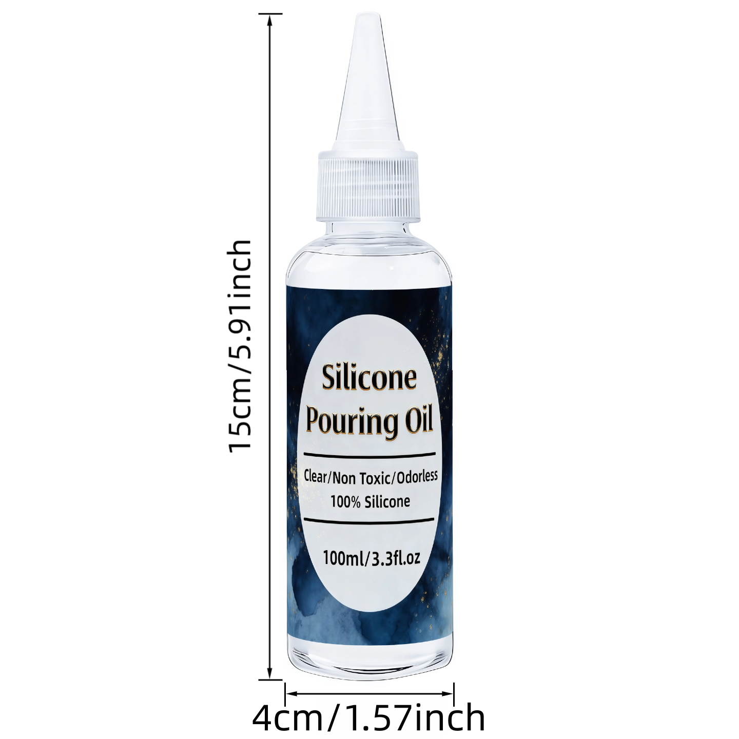3.3oz/6.76oz siliconen gietoli - Resin Art Pouring recensie en prijs